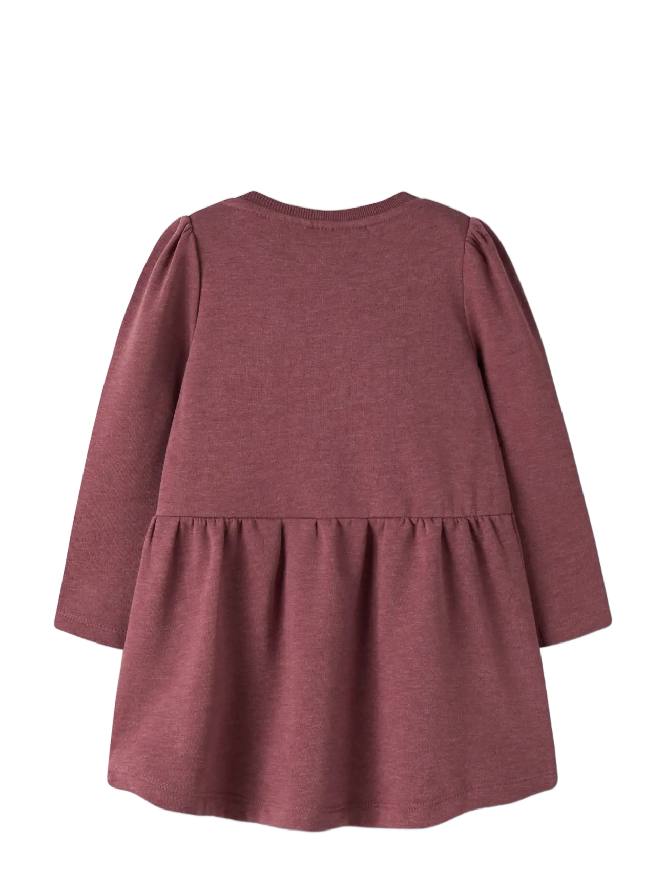 name it - NMFVIMA LS SWE DRESS BRU - wild ginger - 1