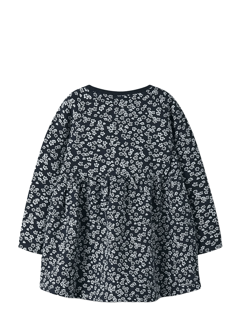 name it - NMFVOLTA LS SWE DRESS BRU - pikkade varrukatega vabaaja kleidid - navy blazer - 1