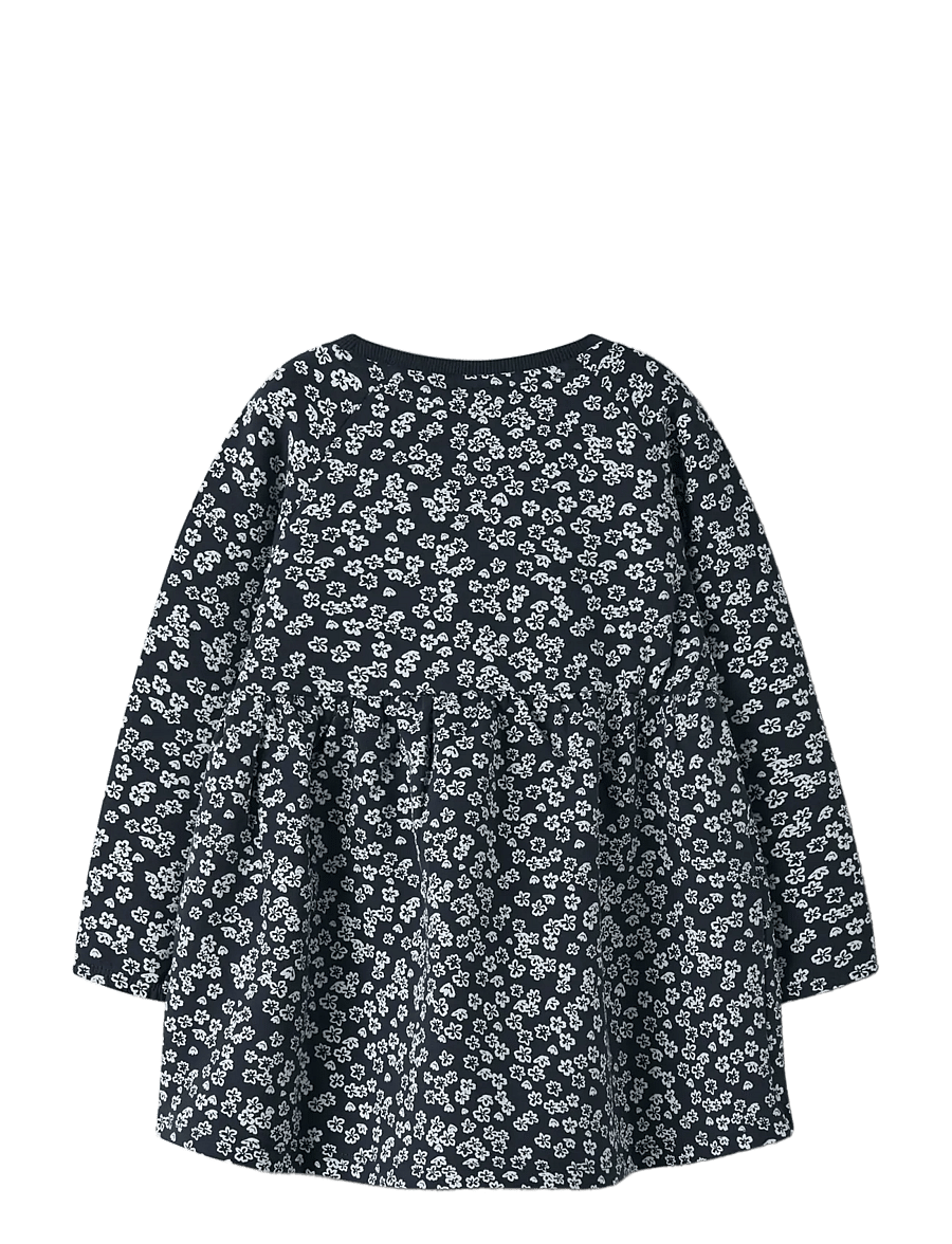 name it - NMFVOLTA LS SWE DRESS BRU - pikkade varrukatega vabaaja kleidid - navy blazer - 2