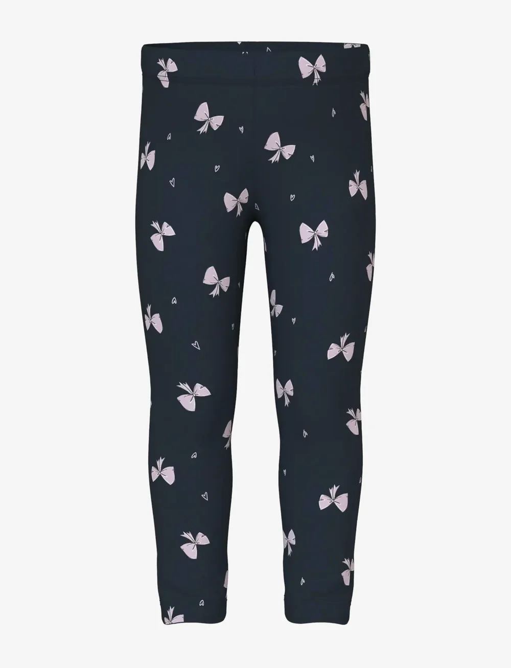 name it - NMFDAVINA AOP SWE LEGGING BRU - leggings - dark sapphire - 0