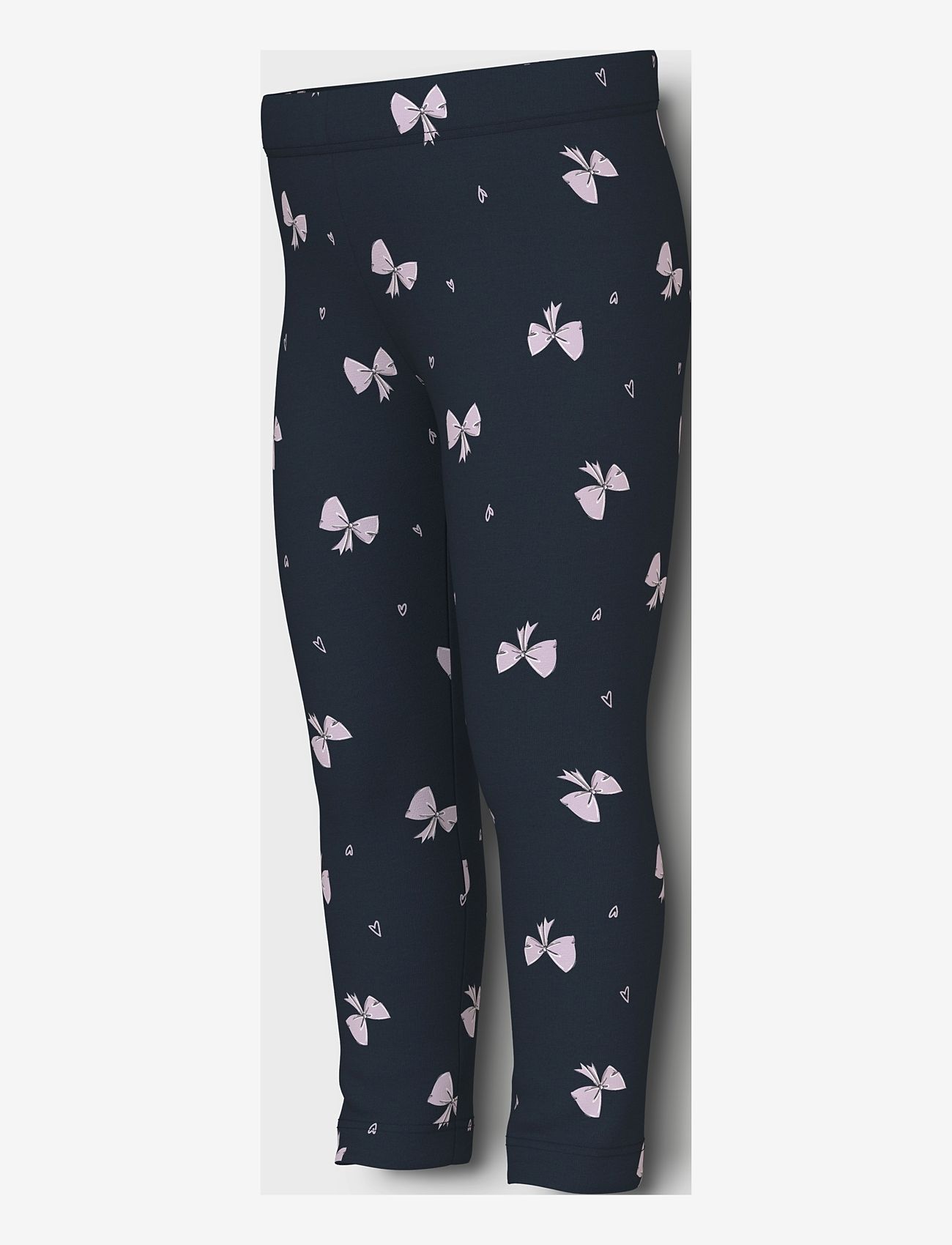 name it - NMFDAVINA AOP SWE LEGGING BRU - leggings - dark sapphire - 2