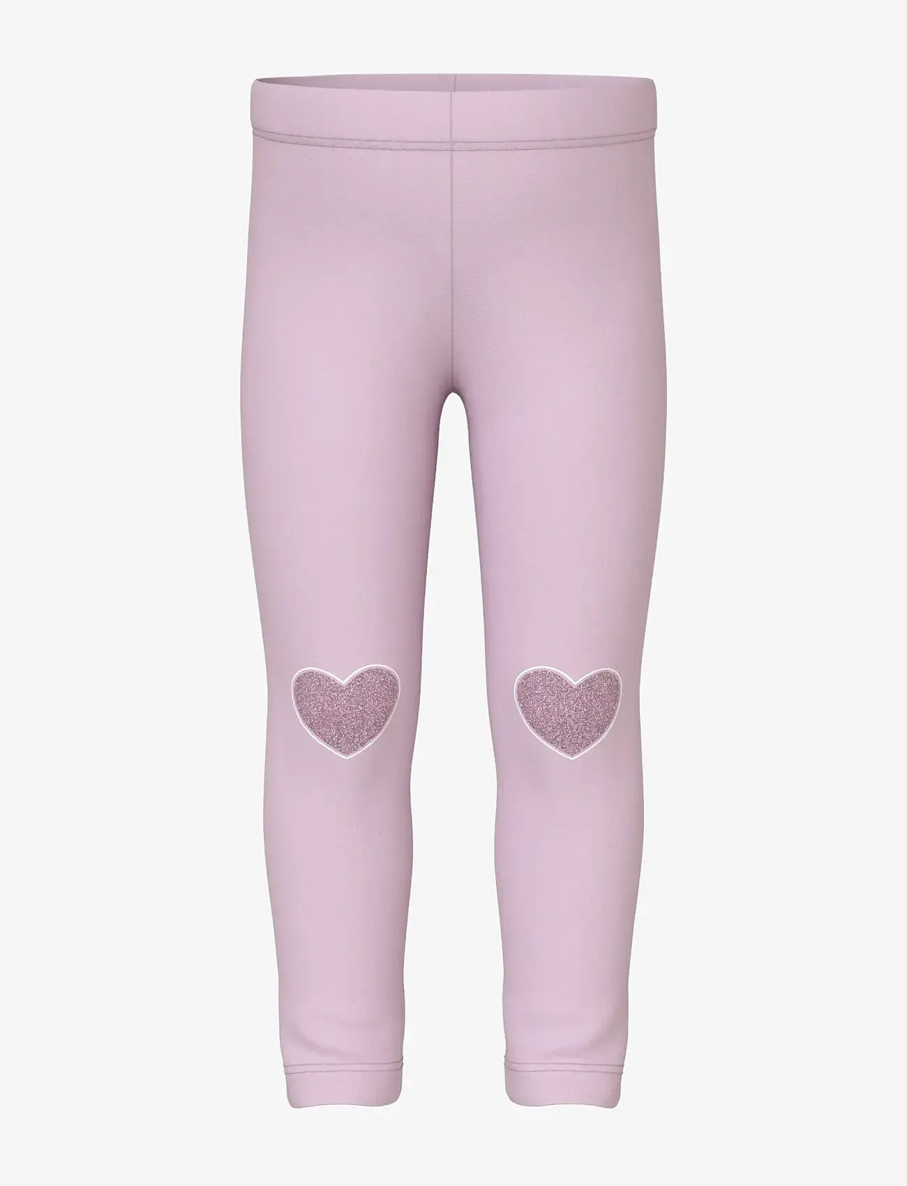 name it - NMFDAVINA AOP SWE LEGGING BRU - leggings - winsome orchid - 0