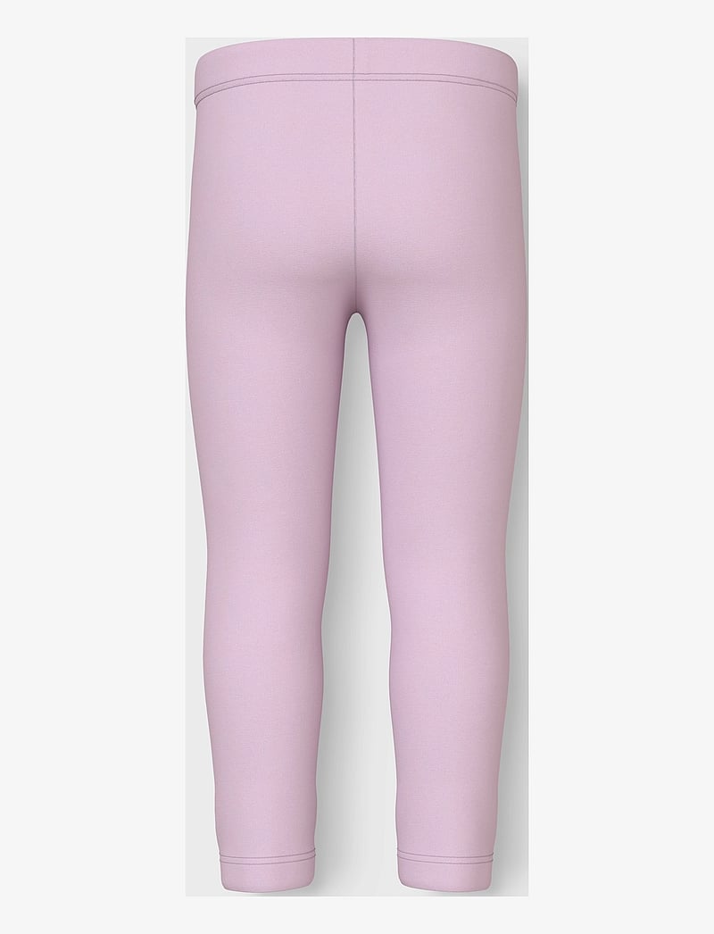 name it - NMFDAVINA AOP SWE LEGGING BRU - leggings - winsome orchid - 1