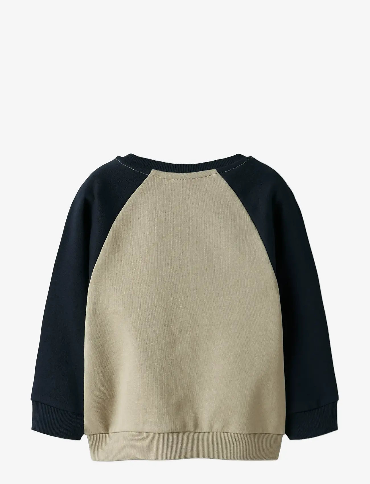 name it - NMMVILDAR LS SWEAT BOX BRU - efterårstøj - island fossil - 1