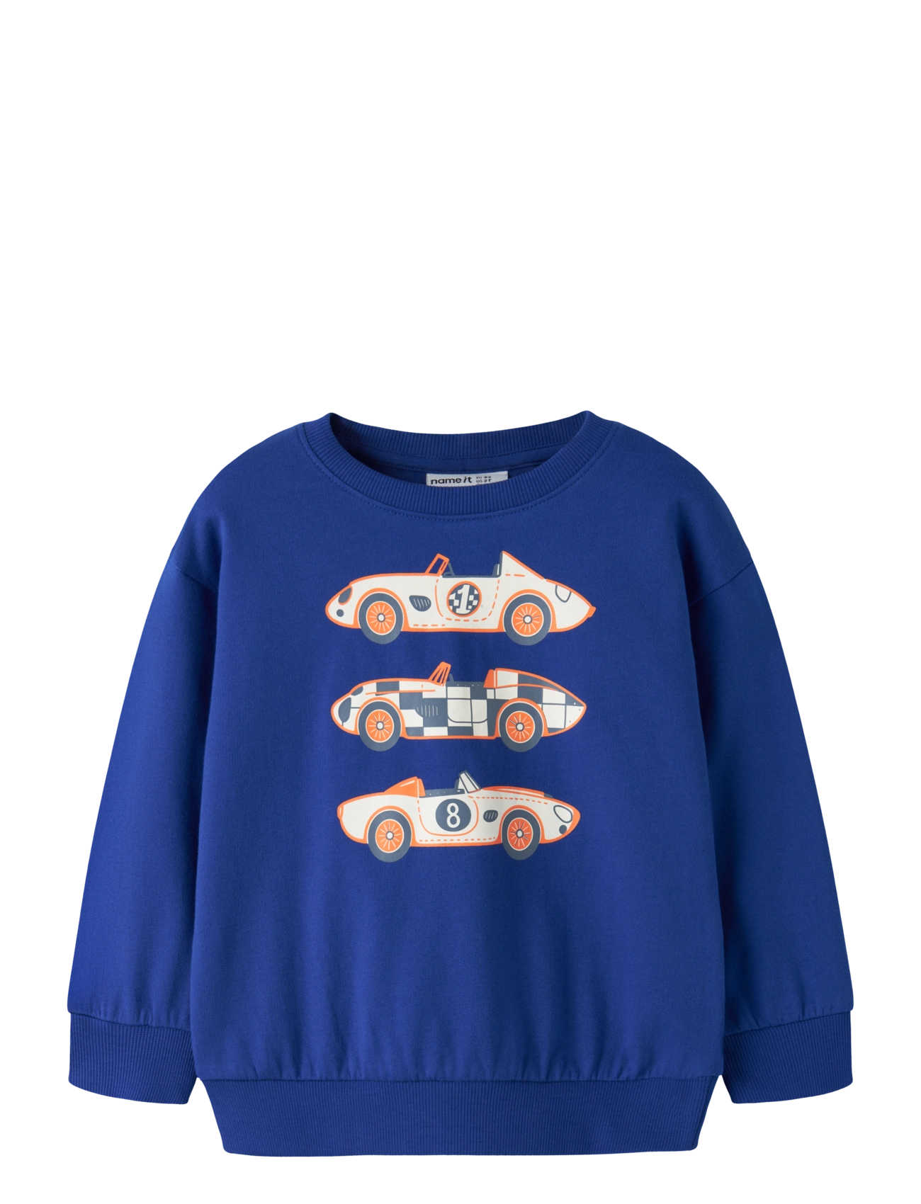 name it NMMVILDAR LS SWEAT BOX BRU - Last chance - SURF THE WEB / blue