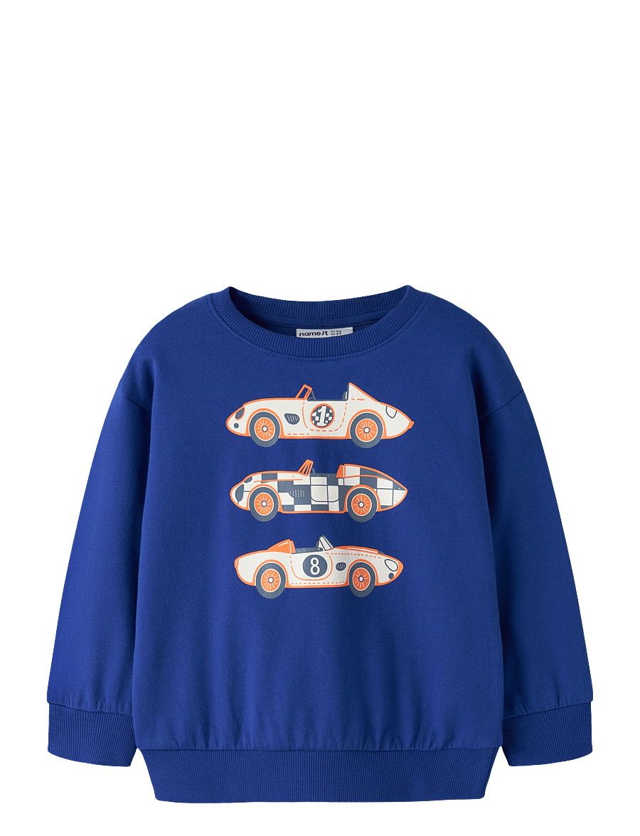 name it - NMMVILDAR LS SWEAT BOX BRU - sweatshirts - surf the web - 0