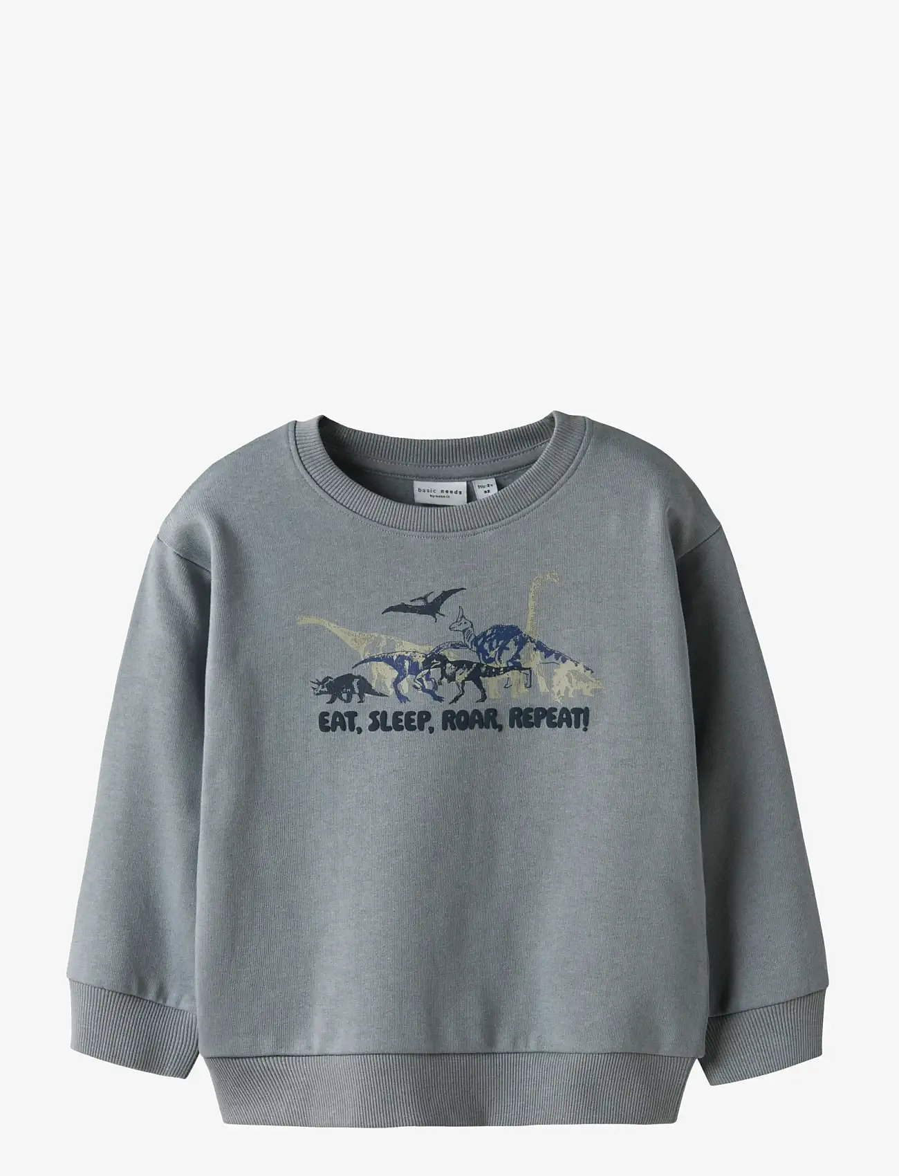 name it - NMMVILDAR LS SWEAT BOX BRU - herbstliche kleidung - tradewinds - 0