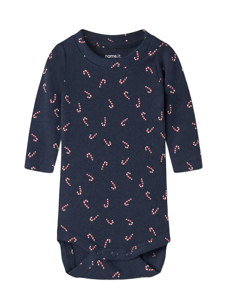 name it - NBNDAB M LS BODY - pikkade varrukatega bodid - navy blazer - 2