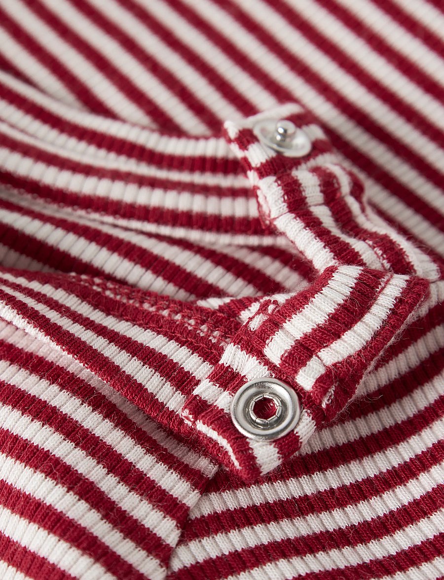 name it - NBNDAB M LS BODY - langärmelige bodys - red dahlia - 4
