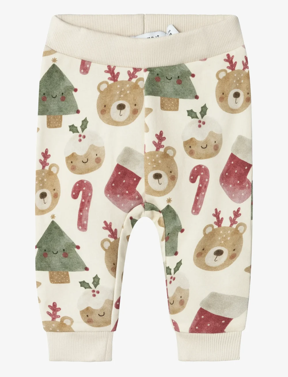 name it - NBNRAHUS SWEAT PANT BRU - jogginghosen - summer sand - 0