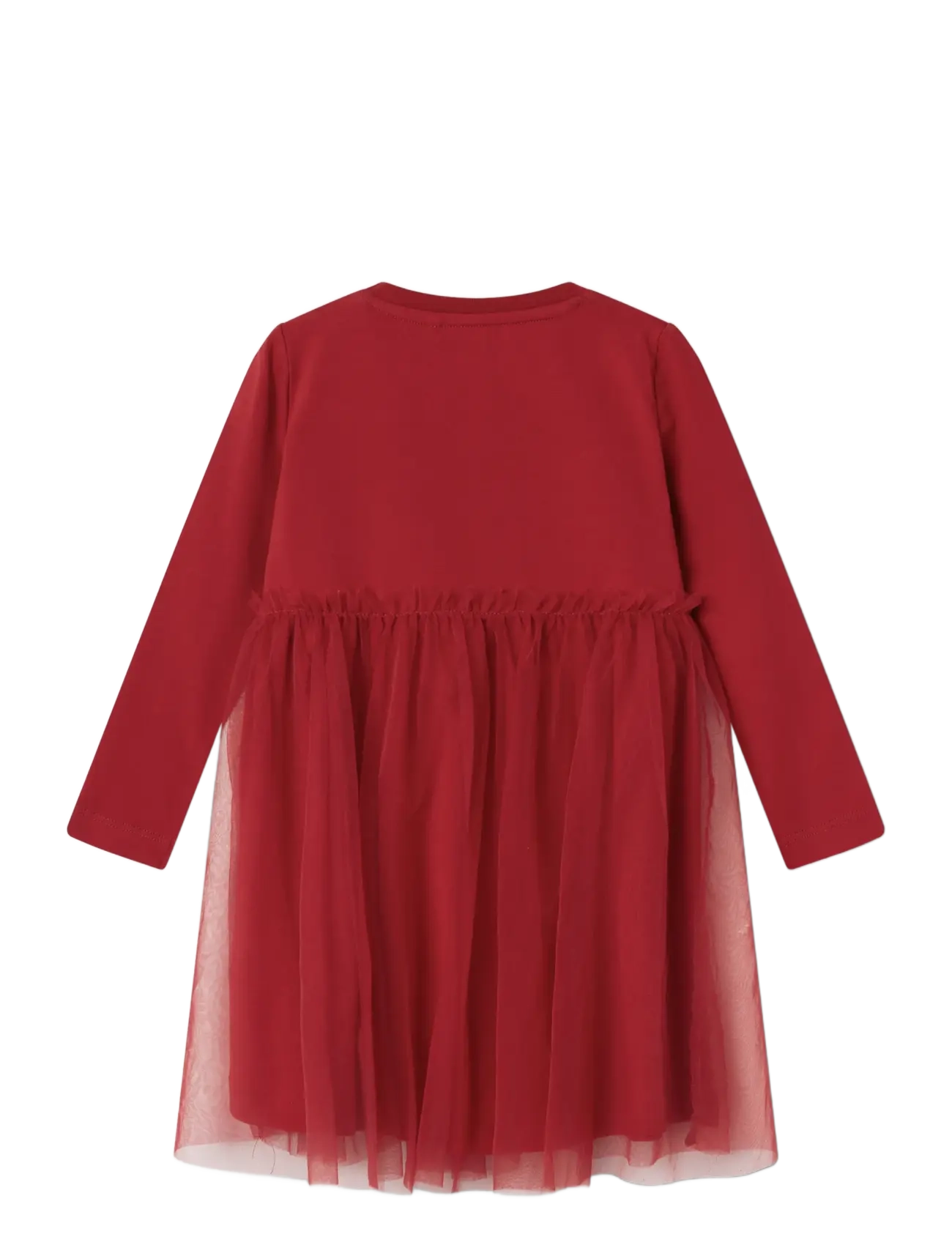 name it - NMFRJUL LS DRESS - festkjoler - jester red - 1