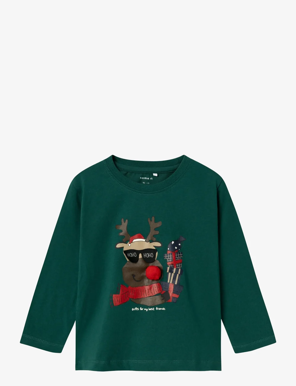 name it - NMMRCANDY NREG LS TOP BOX - pikkade varrukatega t-särgid - botanical garden - 0