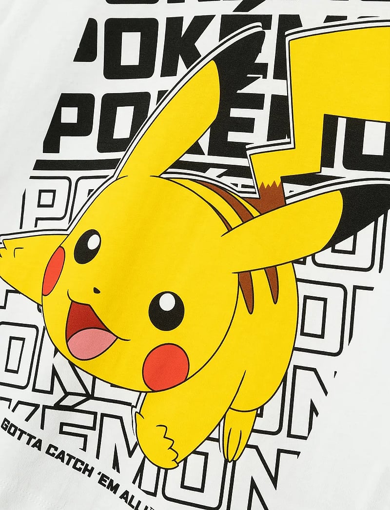 name it - NKMAMAS POKEMON LS NREG TOP BOX NOOS SKY - langärmelig - bright white - 2