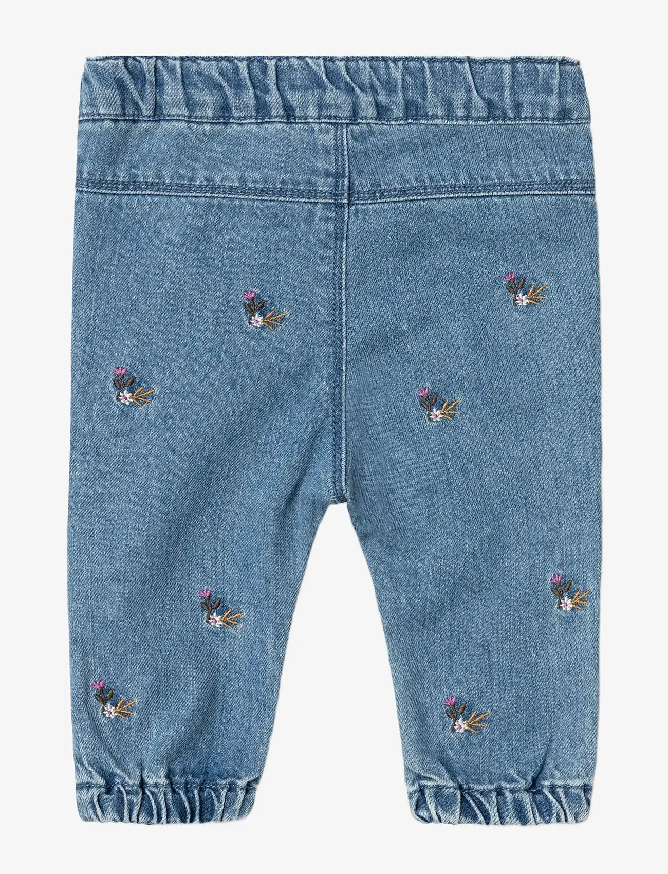 name it - NBFROSE SHAPED EMB JEANS 5321-BY  O - tavalised teksad - medium blue denim - 2