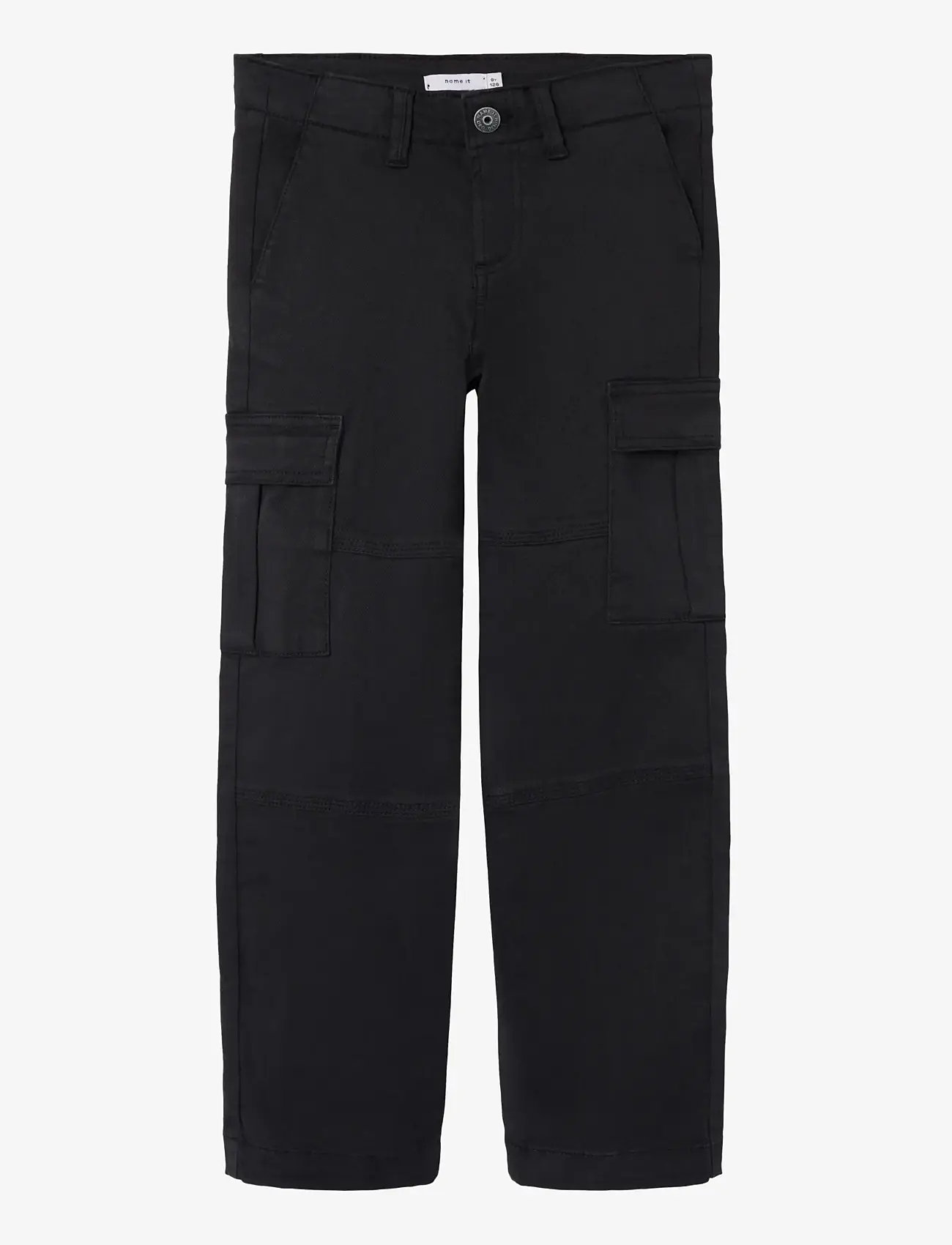 name it - NKMRYAN ST TWI CARGO PANT 5720-OT NOOS - cargohosen - black - 0