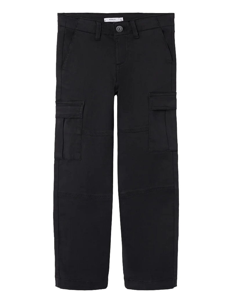name it - NKMRYAN ST TWI CARGO PANT 5720-OT NOOS - cargohosen - black - 0