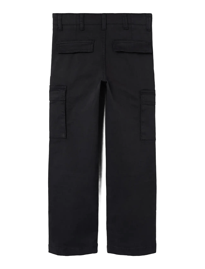 name it - NKMRYAN ST TWI CARGO PANT 5720-OT NOOS - cargohosen - black - 1