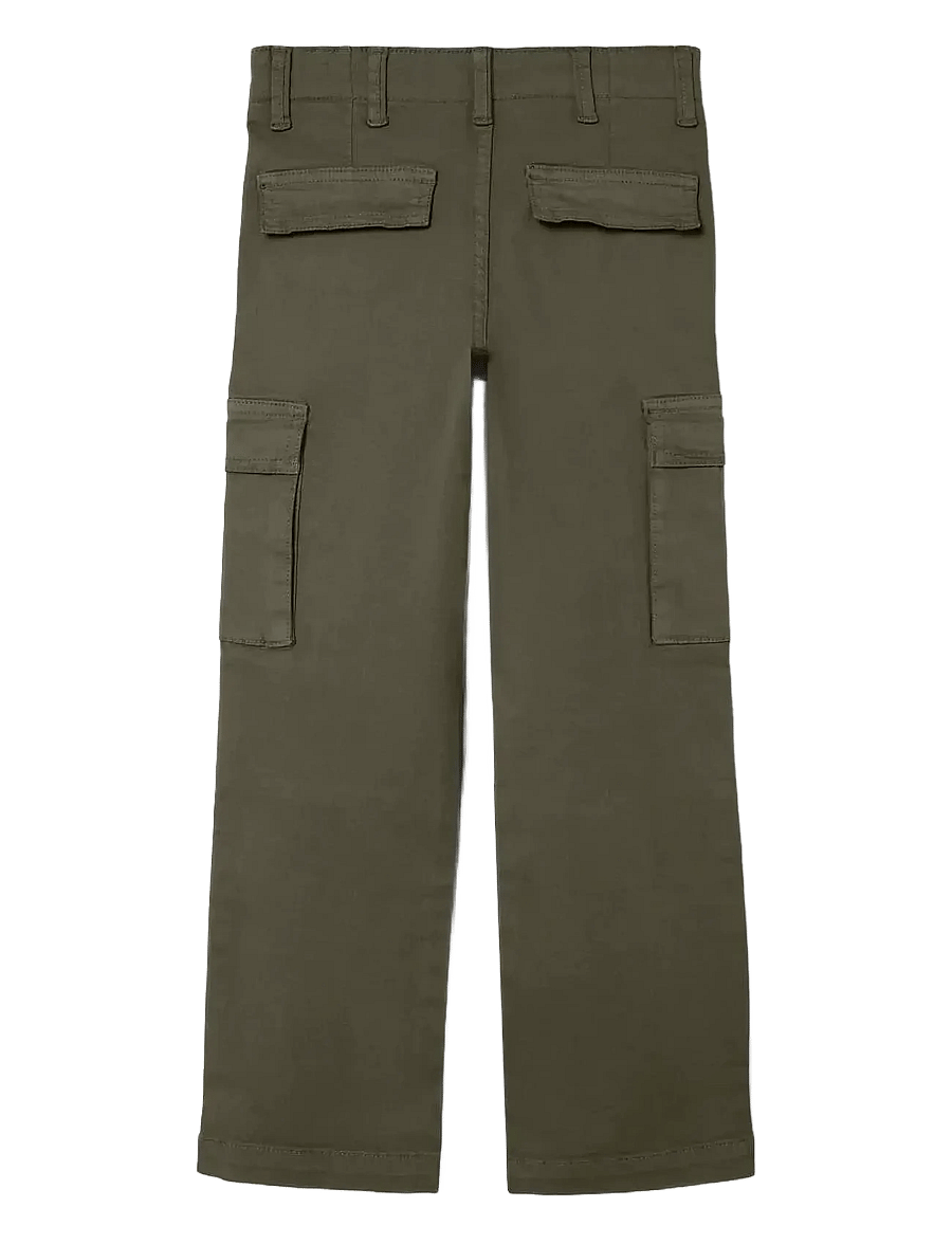 name it - NKMRYAN ST TWI CARGO PANT 5720-OT NOOS - kargopüksid - olive night - 1