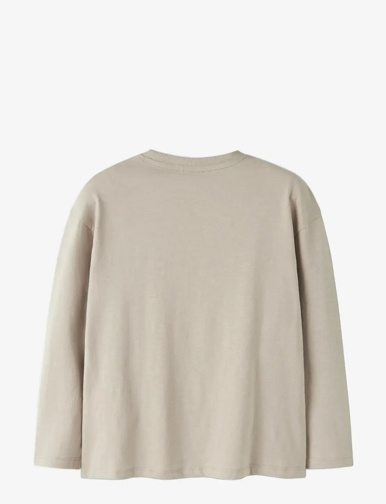 name it - NKMVEBBE LS RLX TOP - långärmade t-shirts - island fossil - 1