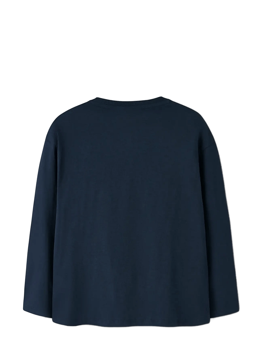 name it - NKMVEBBE LS RLX TOP - pikkade varrukatega t-särgid - navy blazer - 2