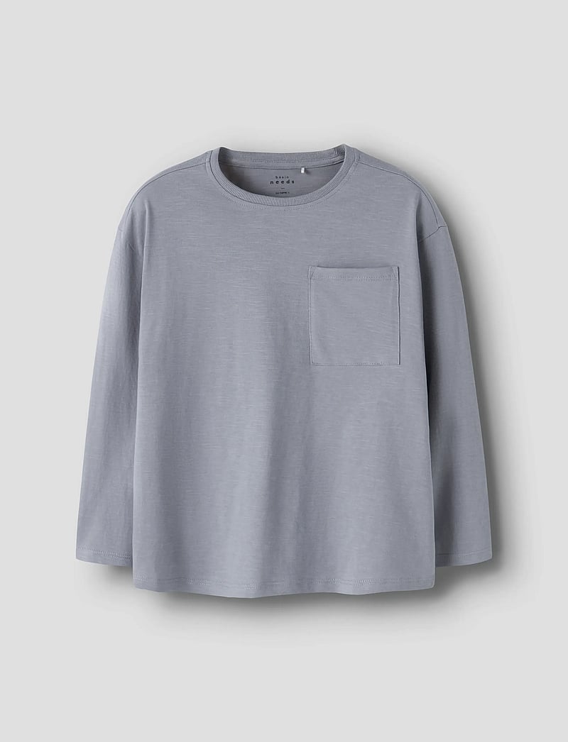 name it - NKMVEBBE LS RLX TOP - pikkade varrukatega t-särgid - tradewinds - 0