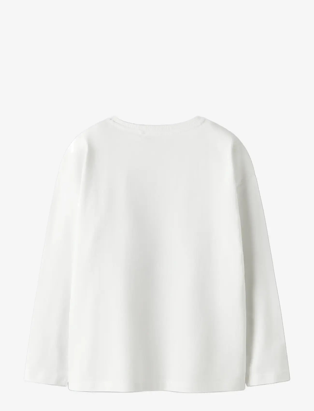name it - NKMVICTOR LS RLX TOP - pikkade varrukatega t-särgid - bright white - 2