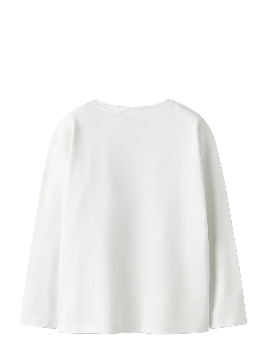 name it - NKMVICTOR LS RLX TOP - langærmede t-shirts - bright white - 2