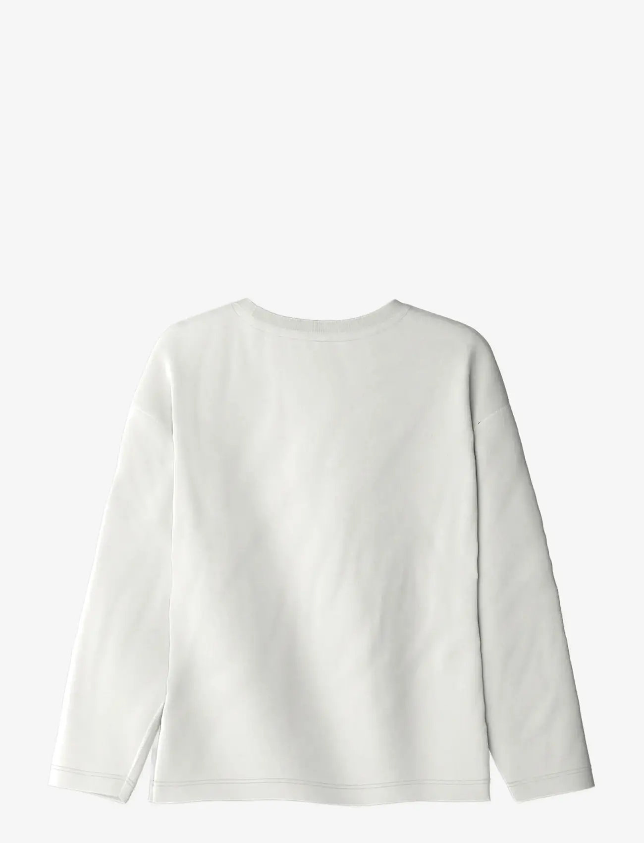 name it - NKMVICTOR LS RLX TOP - langærmede t-shirts - cloud dancer - 1
