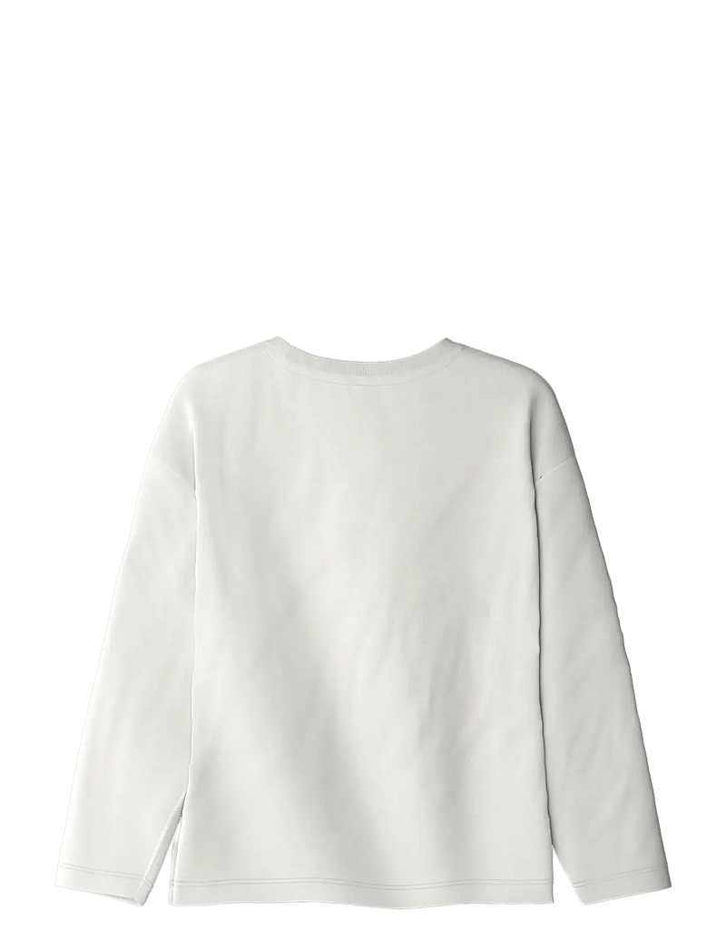 name it - NKMVICTOR LS RLX TOP - langærmede t-shirts - cloud dancer - 1