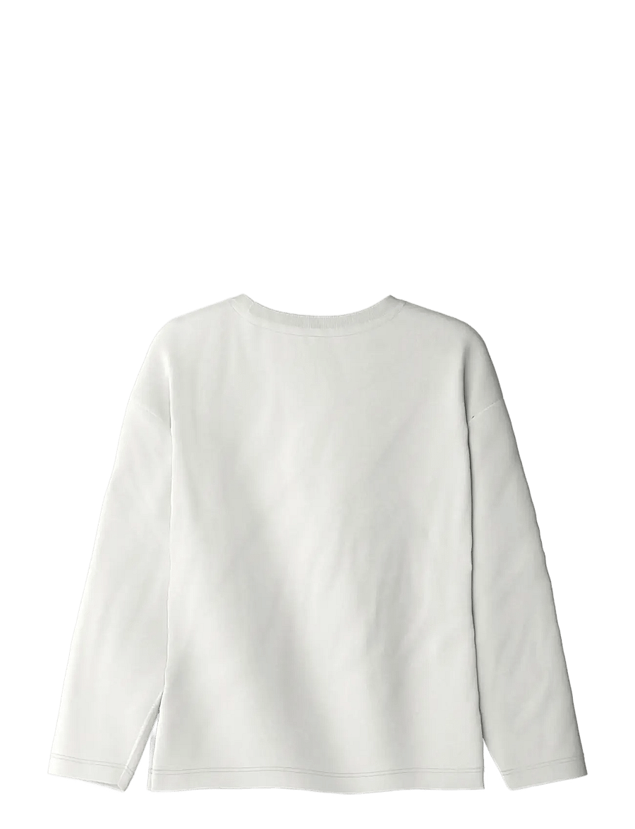 name it - NKMVICTOR LS RLX TOP - langärmelig - cloud dancer - 1