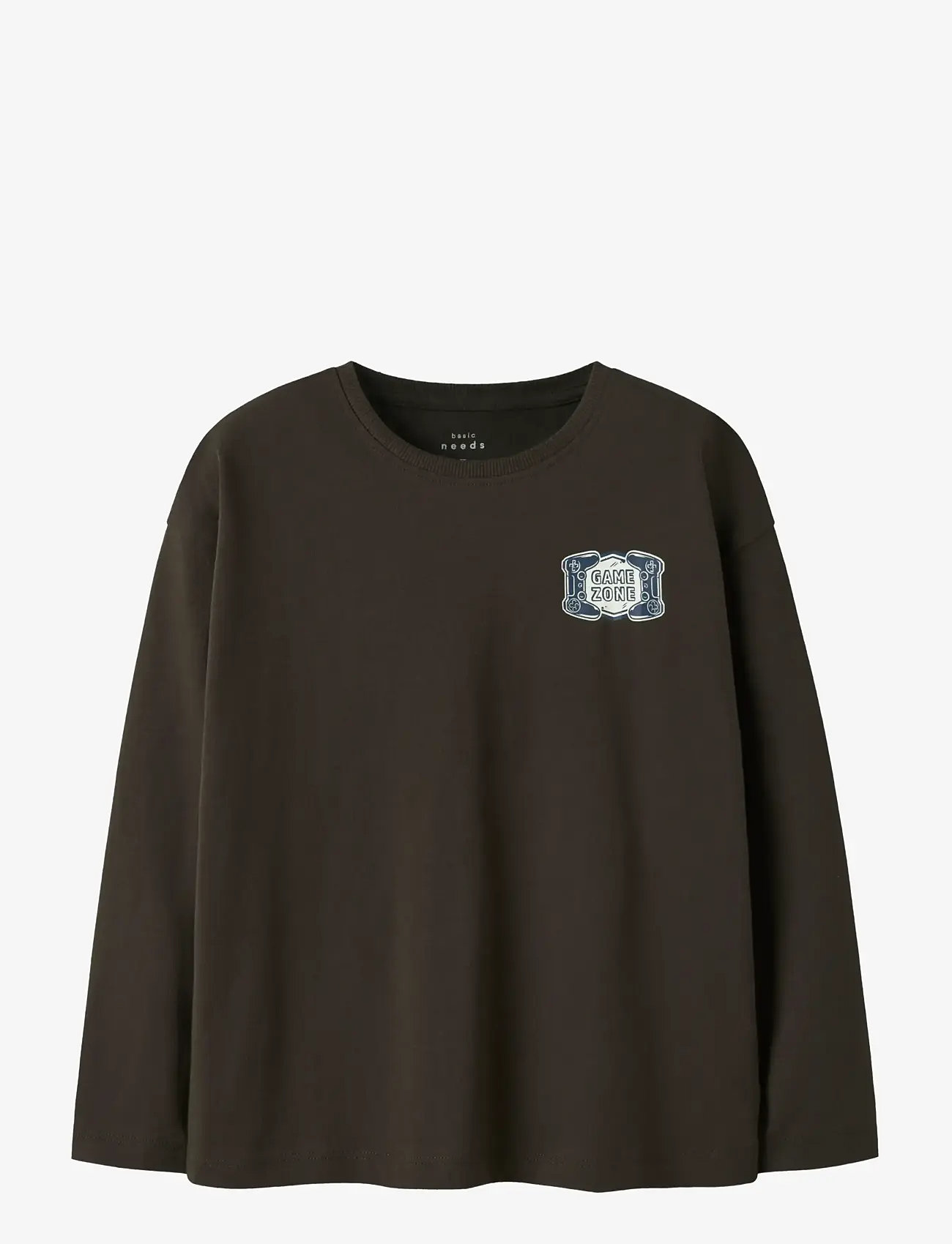 name it - NKMVICTOR LS RLX TOP - langærmede t-shirts - delicioso - 0