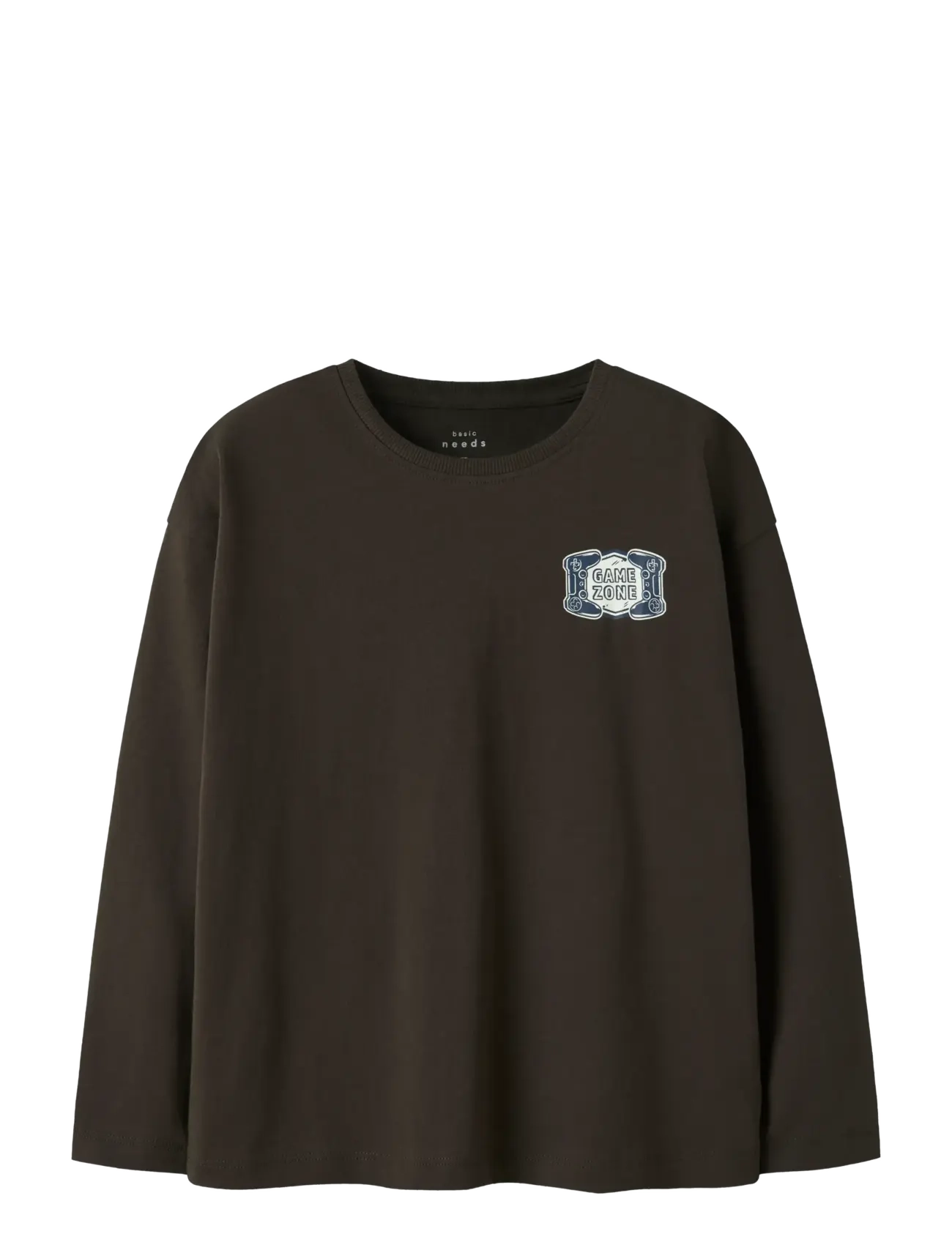 name it NKMVICTOR LS RLX TOP - Oberteile - DELICIOSO / brown