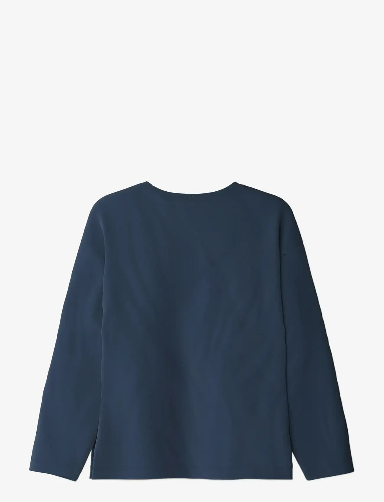 name it - NKMVICTOR LS RLX TOP - langærmede t-shirts - insignia blue - 1