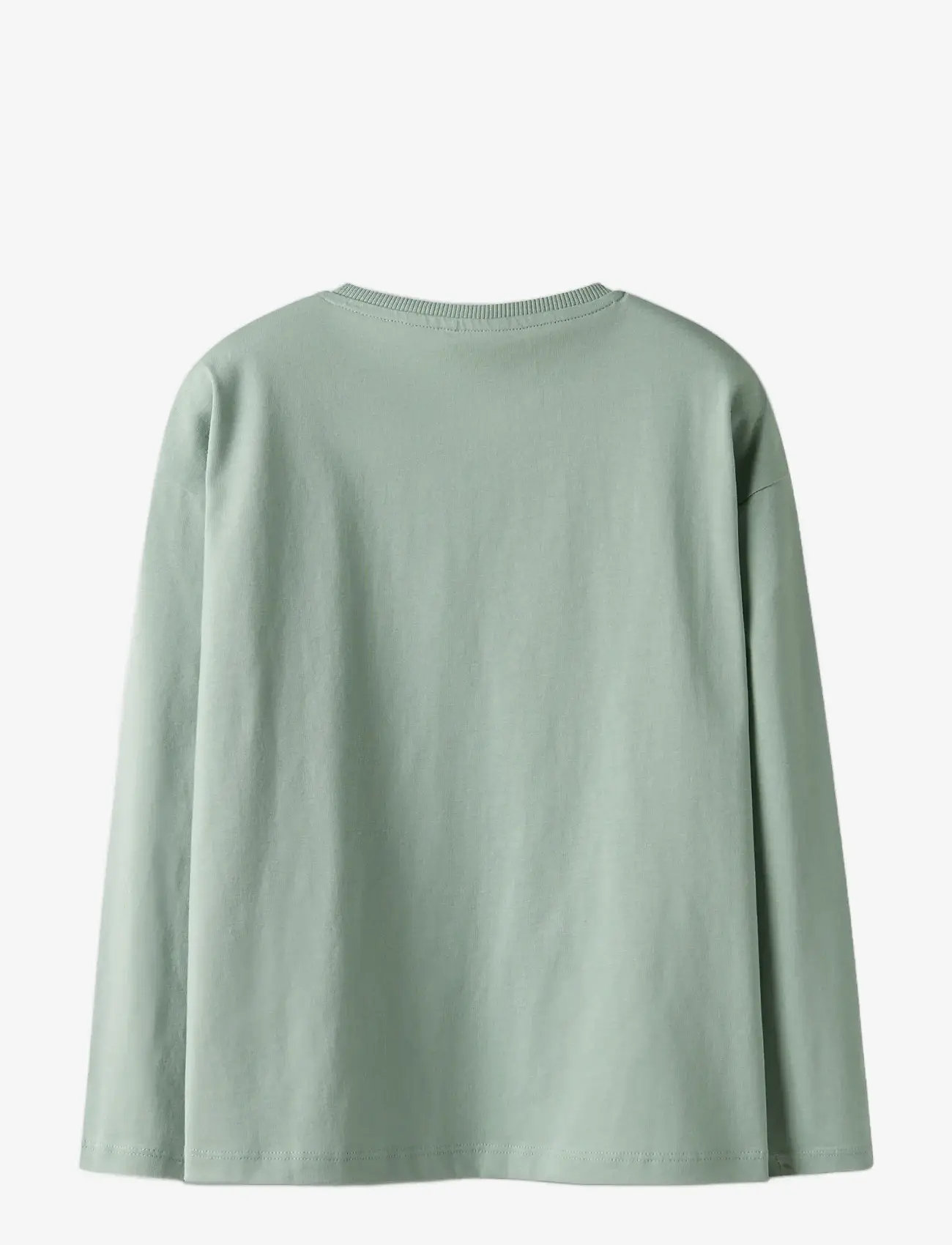 name it - NKMVICTOR LS RLX TOP - höstkläder - jadeite - 1