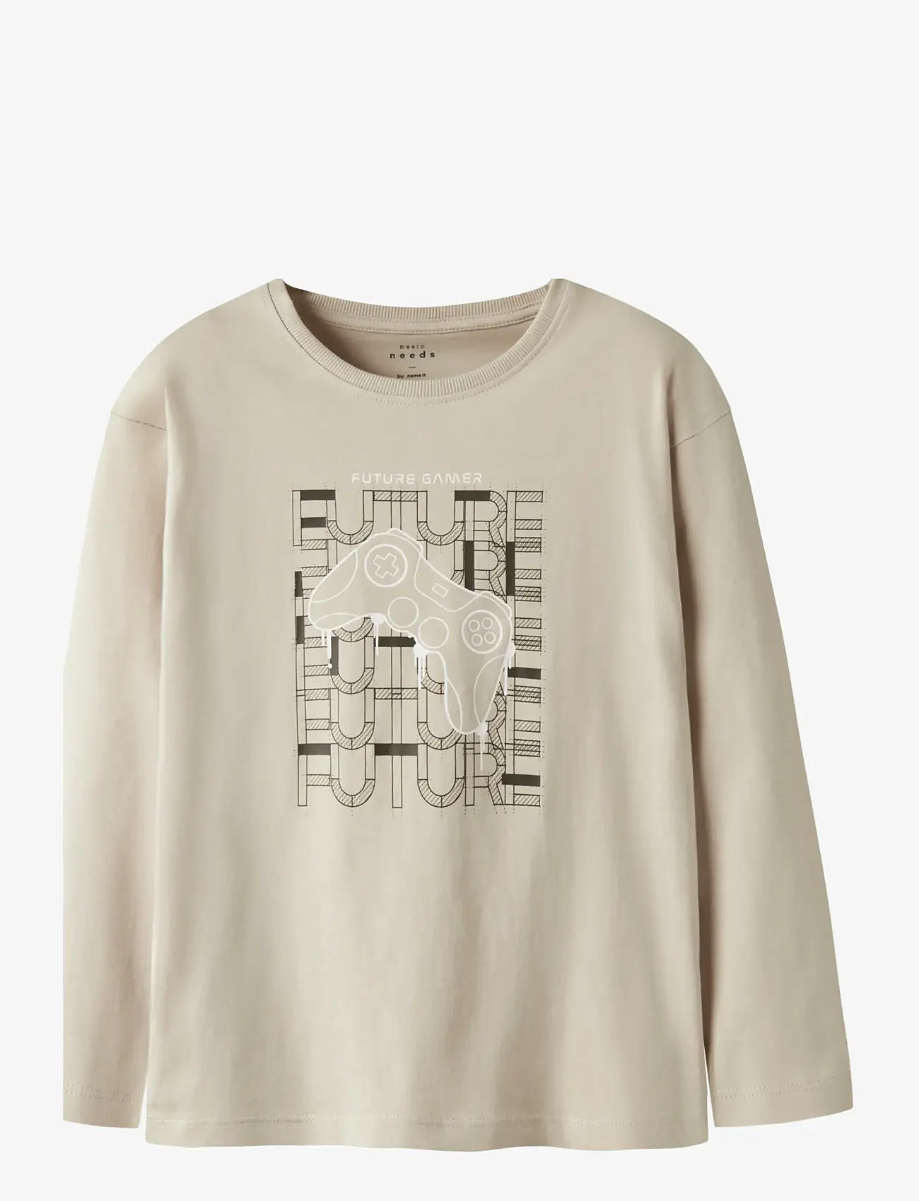 name it - NKMVICTOR LS RLX TOP - pitkähihaiset t-paidat - peyote - 1