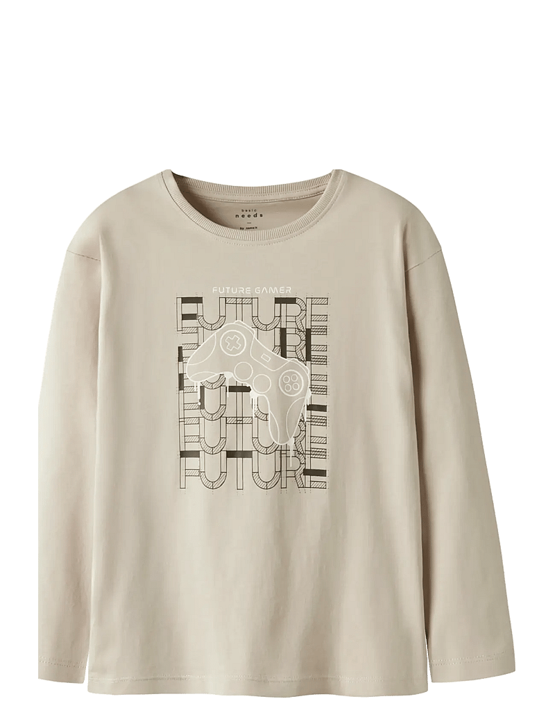 name it - NKMVICTOR LS RLX TOP - pitkähihaiset t-paidat - peyote - 1