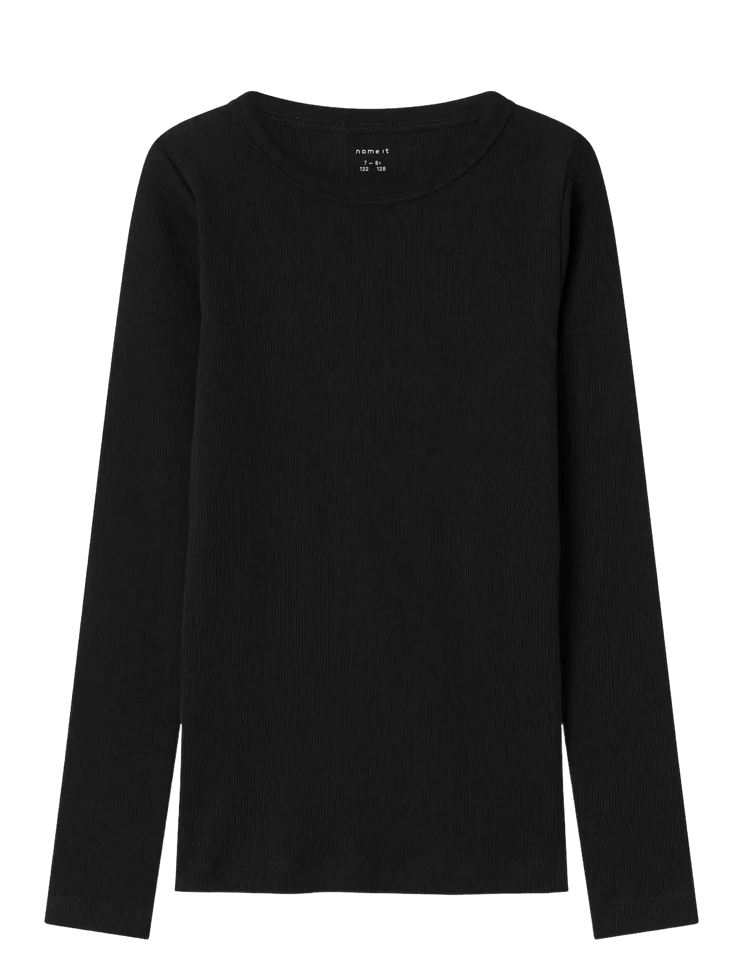 name it NKFNAKAL LS TOP NOOS - Overdele - BLACK / black