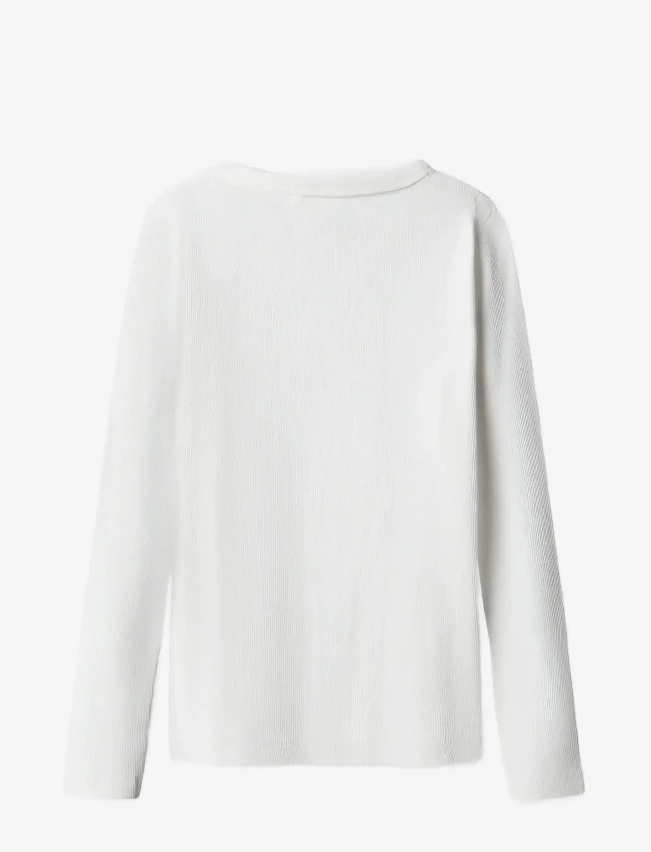 name it - NKFNAKAL LS TOP NOOS - long-sleeved t-shirts - bright white - 2
