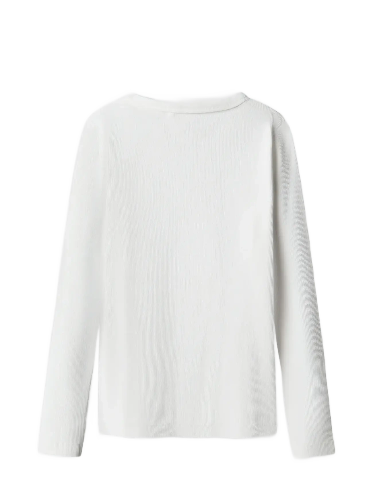 name it - NKFNAKAL LS TOP NOOS - langærmede t-shirts - bright white - 2