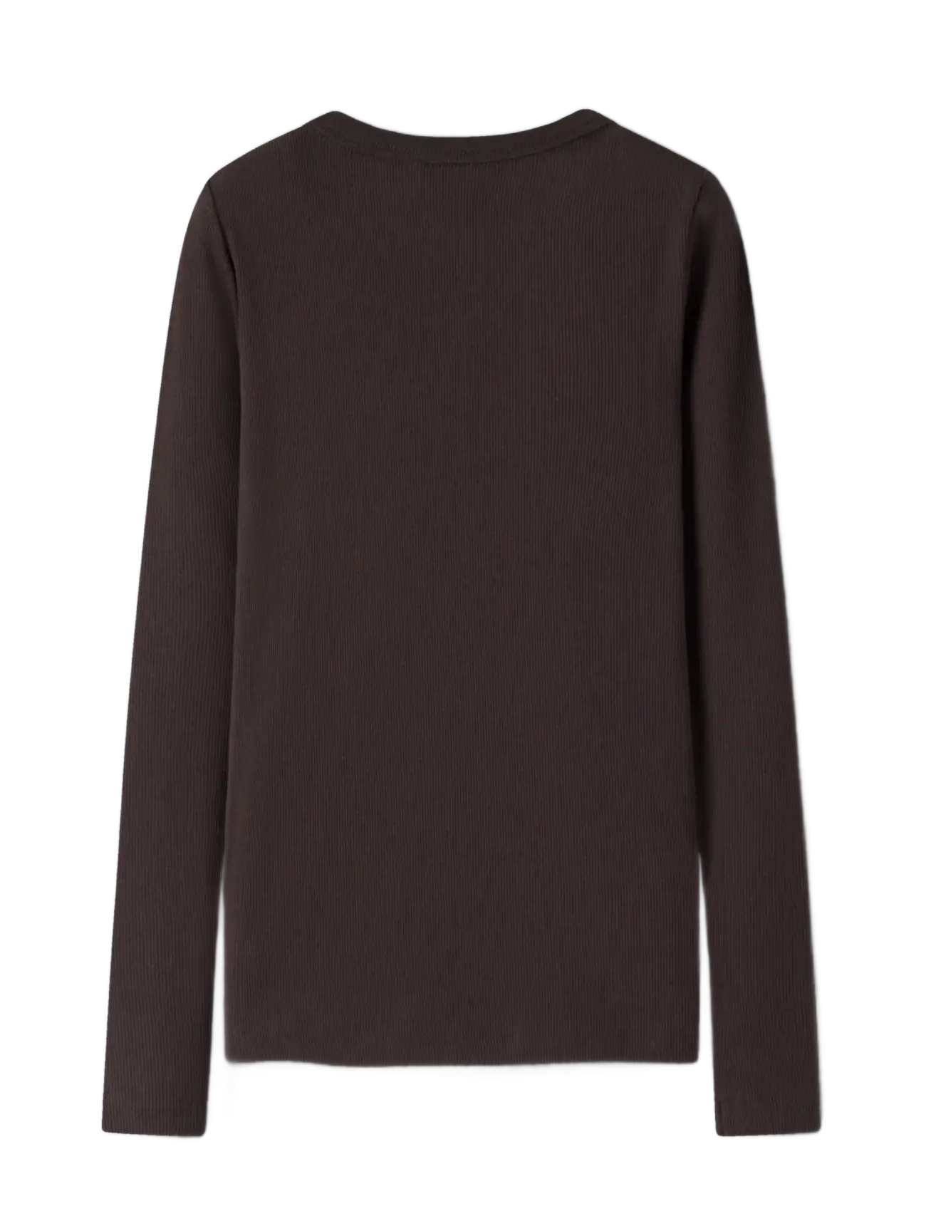 name it - NKFNAKAL LS TOP NOOS - t-krekli ar garām piedurknēm - chocolate plum - 1
