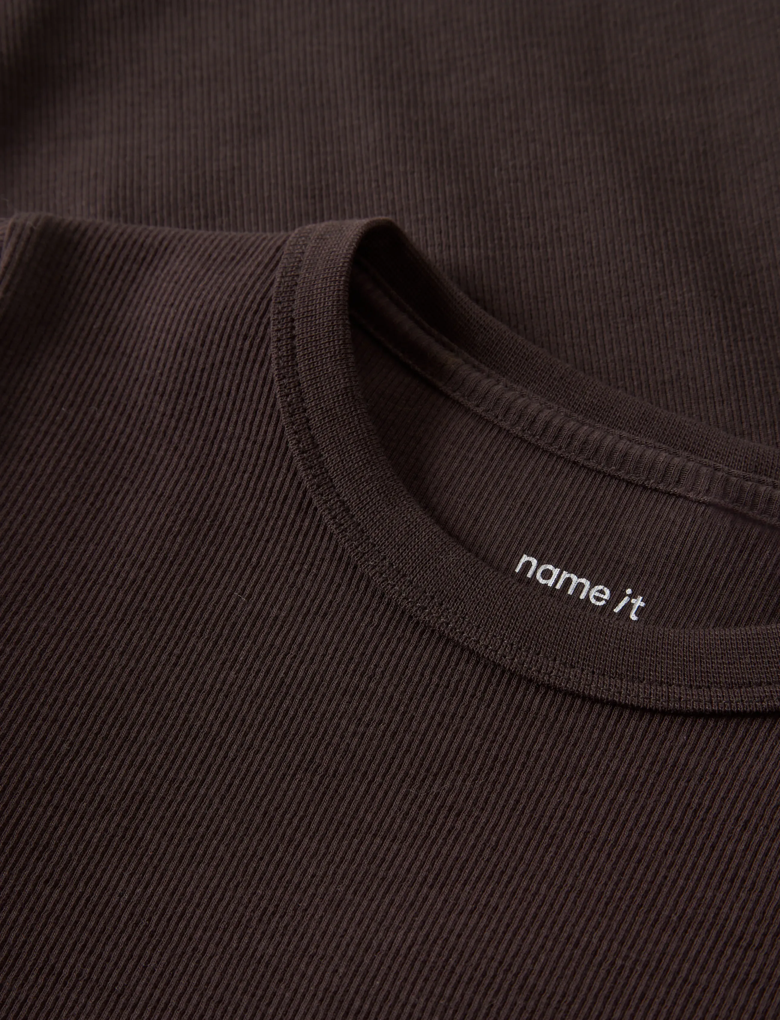 name it - NKFNAKAL LS TOP NOOS - t-krekli ar garām piedurknēm - chocolate plum - 2