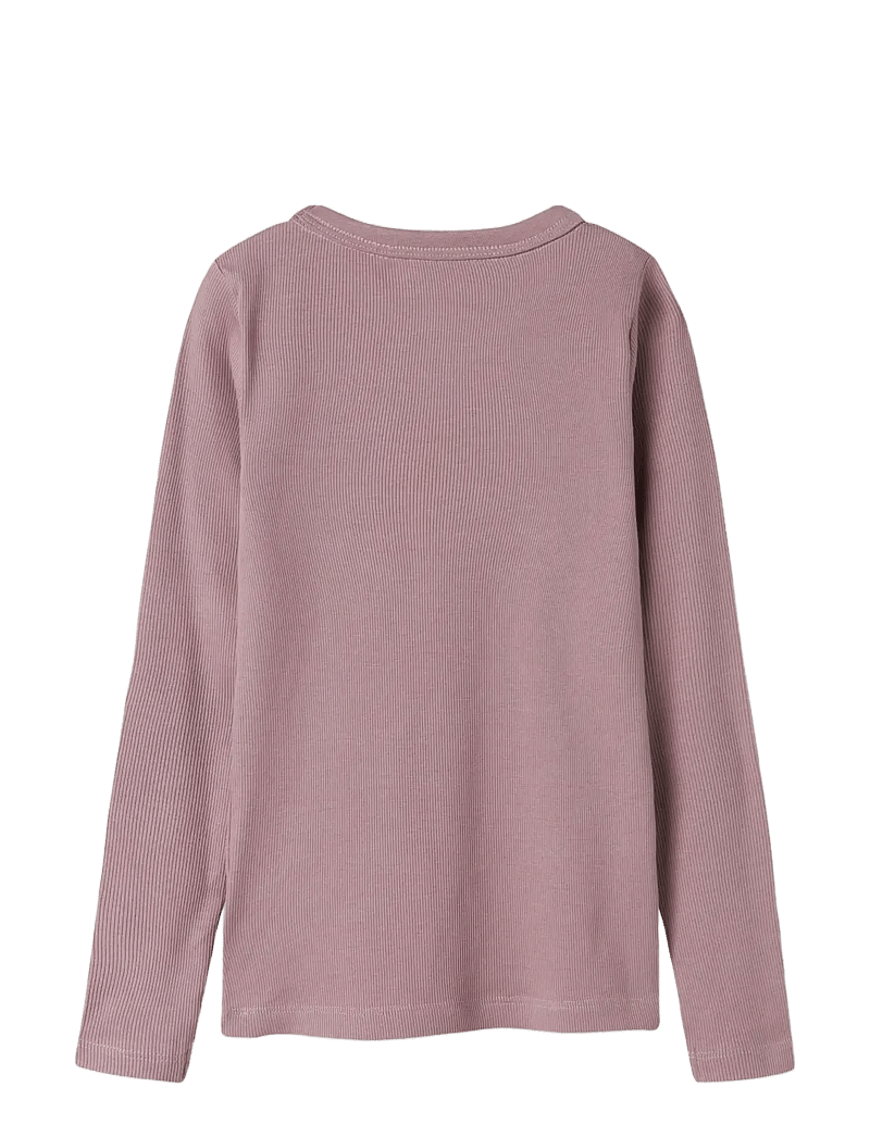 name it - NKFNAKAL LS TOP NOOS - langärmelig - elderberry - 1
