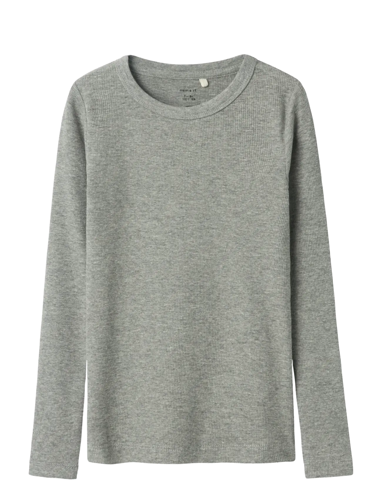NKFNAKAL LS TOP NOOS - GREY MELANGE