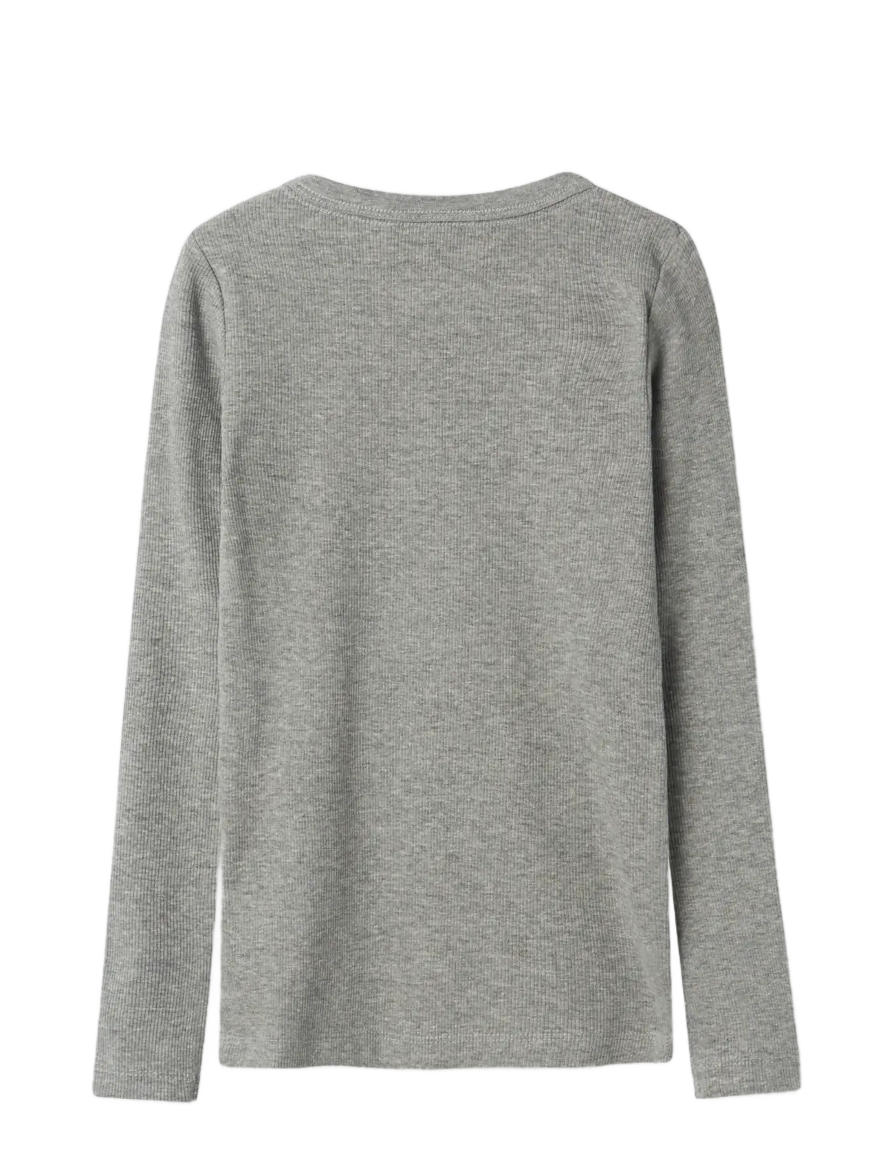 name it - NKFNAKAL LS TOP NOOS - long-sleeved t-shirts - grey melange - 2