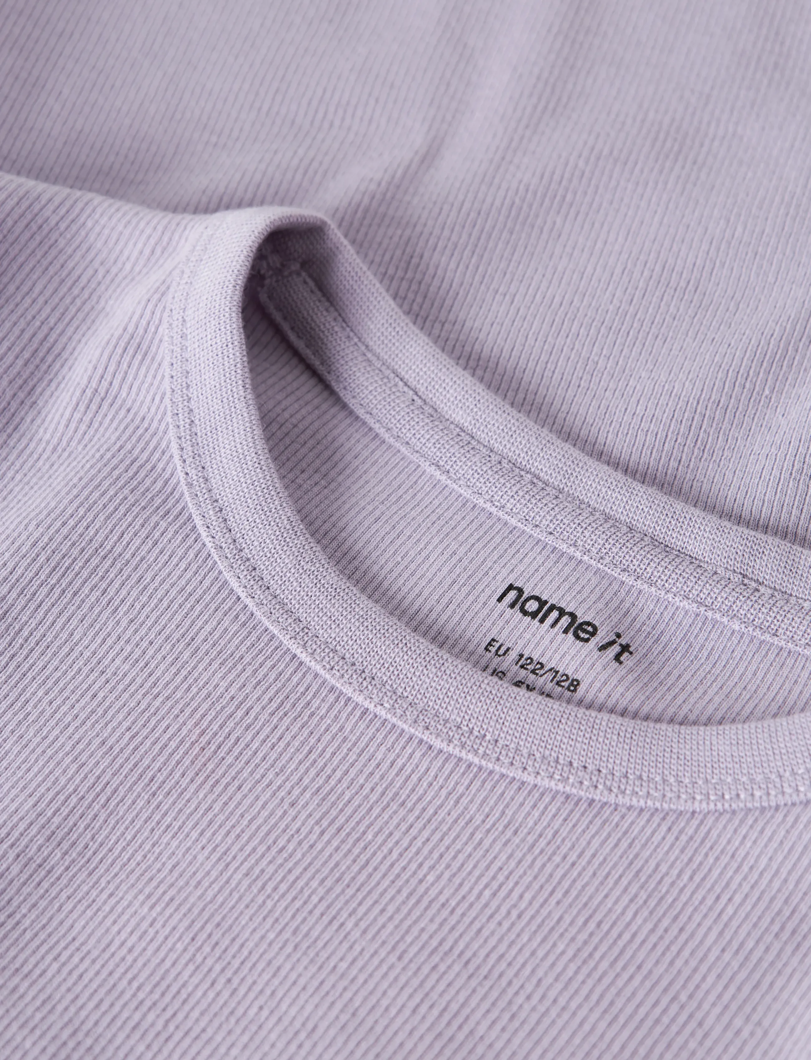 name it - NKFNAKAL LS TOP NOOS - langärmelig - lavender gray - 3