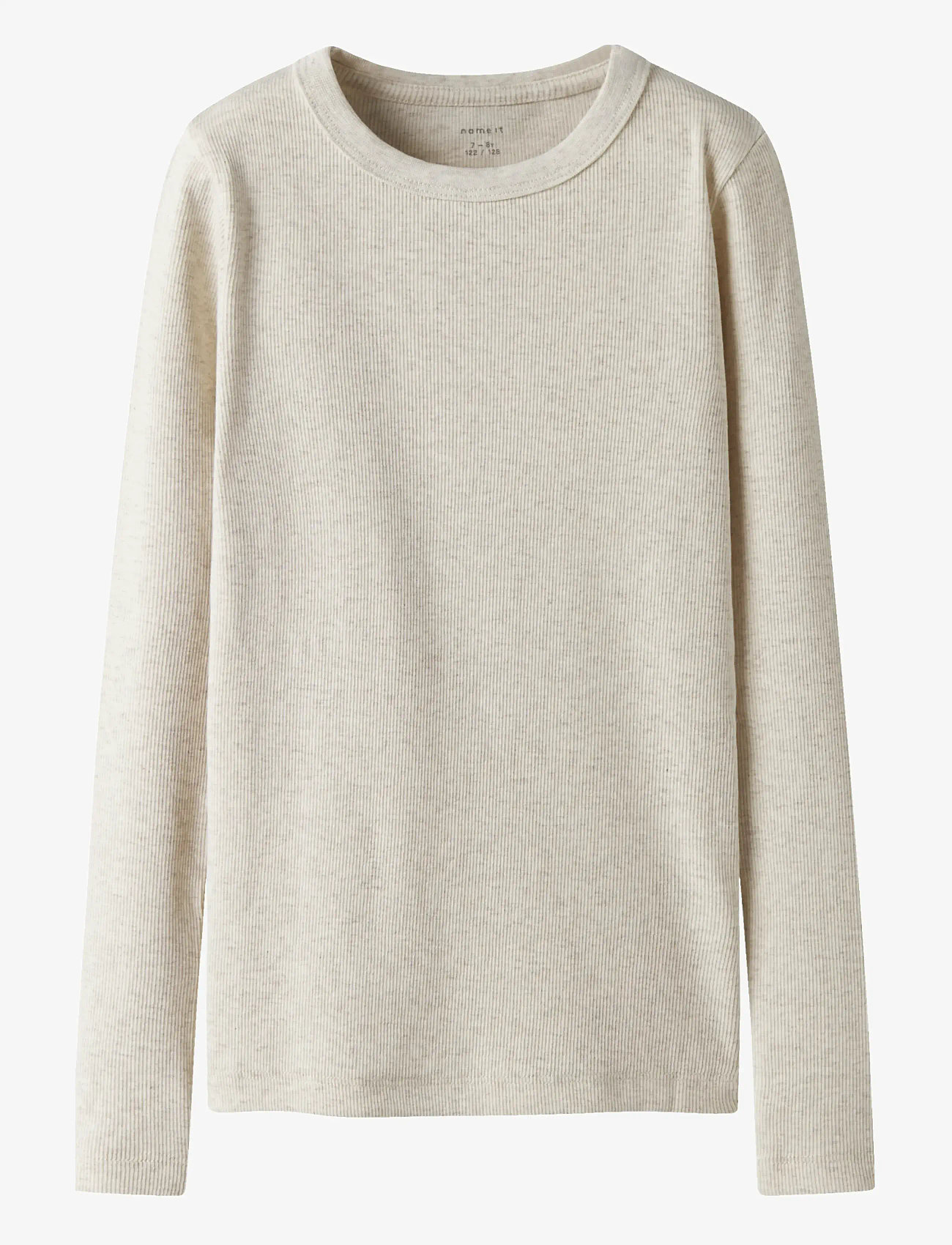 name it - NKFNAKAL LS TOP NOOS - langärmelige - peyote melange - 0