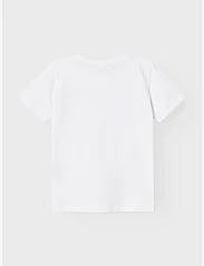 name it - NKMMUNGO ONEPIECE TOP BOX BFU - kortärmade t-shirts - bright white - 1