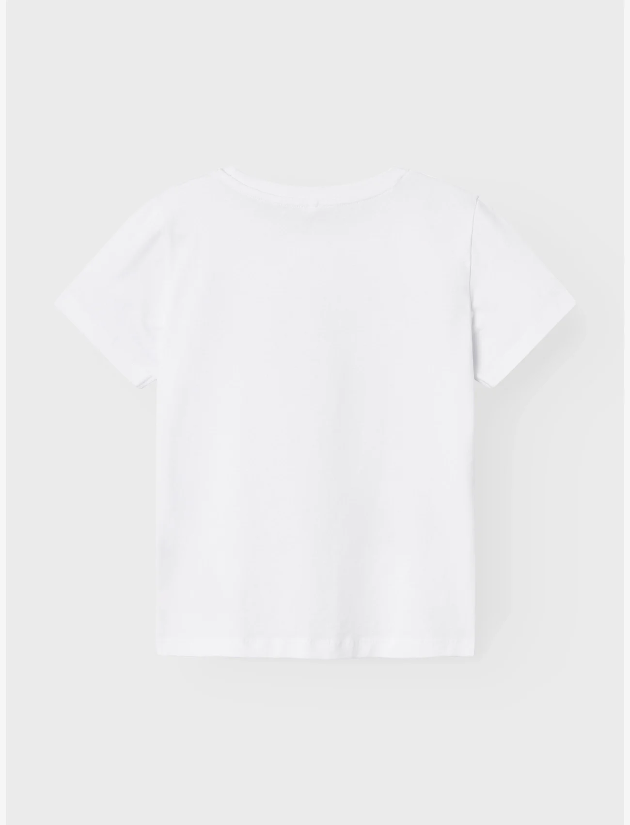 name it - NKMMANS ONEPIECE SS TOP BOX BFU - kortärmade t-shirts - bright white - 1