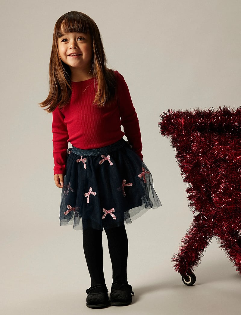 name it - NMFVEROSS TULLE SKIRT - tylnederdel - navy blazer - 5