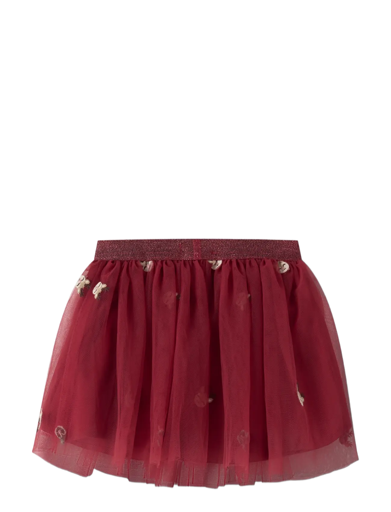 name it - NMFVEROSS TULLE SKIRT - tylnederdel - red dahlia - 1